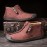 Men's High Top Zipper Boots - Casual Ankle Chukka Boots for Comfortable Work and Outdoor Walking